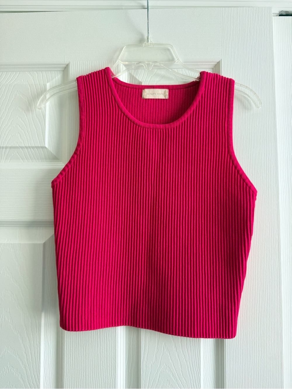 Altar'd State Ribbed Crop Tank Top